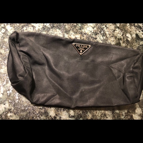 Prada Handbags - Prada Makeup Bag 8 x 4 Black